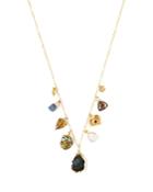 Chan Luu Multi-stone Necklace In 18k Gold-plated Sterling Silver Or Sterling Silver, 16