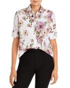 Adam Lippes Floral-print Button-down Shirt