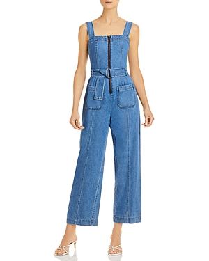Rails Ziggy Wide Leg Denim Jumpsuit In Sorrento