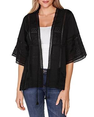 Belldini Eyelet Cardigan