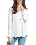 Nic+zoe Spring Stud Shirt