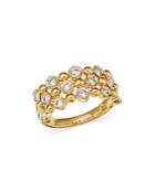 Bloomingdale's Bezel Set Diamond Multi-row Band In 14k Yellow Gold, 0.75 Ct. T.w. - 100% Exclusive