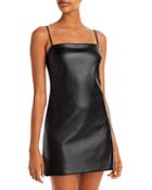 Bardot Anabelle Vegan Leather Dress