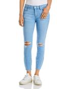 Paige Verdugo Mid Rise Ankle Skinny Jeans In Whamydest