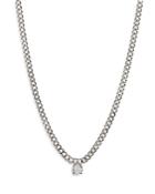 Luv Aj Bardot Stud Charm Necklace, 16