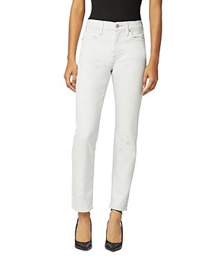Hudson Holly Straight Leg Jeans In Soft Ecru