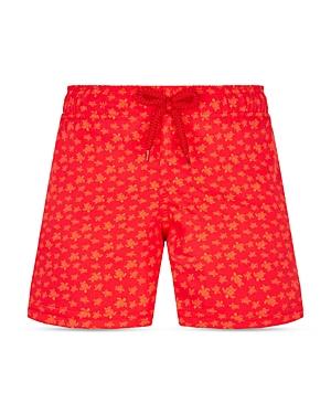 Vilebrequin Boys' Micro Print Swim Trunks - Little Kid, Big Kid