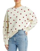 Kule Heart Print Sweatshirt