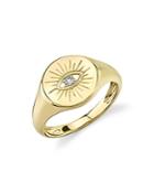 Moon & Meadow 14k Yellow Gold Diamond Eye Ring - 100% Exclusive