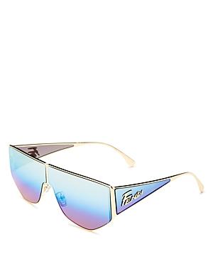 Fendi Unisex Geometric Sunglasses, 68mm