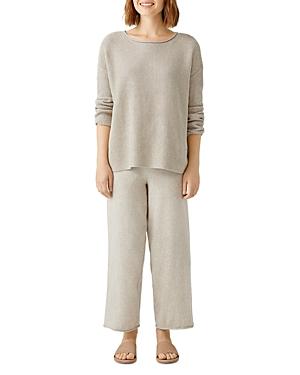 Eileen Fisher Petites Wide Leg Cropped Pants