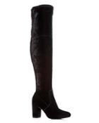 Kenneth Cole Women's Abigail Velvet Over-the-knee Boots
