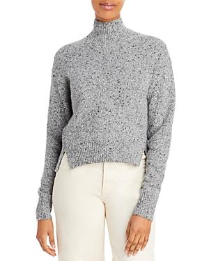 Frame Marled Swingy Turtleneck Sweater
