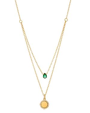 Nadri Social Lights Social Lights Nested Pendant Necklace, 16 And 24