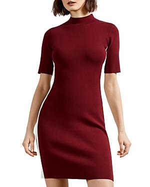 Ted Baker Short Sleeve Knitted Bodycon Dress