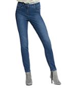 Basler Skinny Jeans In Blue Denim