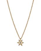 Ajoa By Nadri Vacay Cubic Zirconia Helm Pendant Necklace In 18k Gold Plated, 16-18