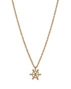 Ajoa By Nadri Vacay Cubic Zirconia Helm Pendant Necklace In 18k Gold Plated, 16-18