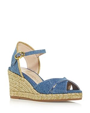 Stuart Weitzman Women's Mirela Espadrille Wedge Sandals