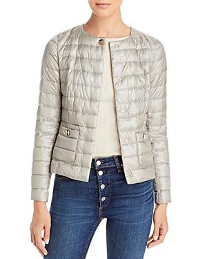 Herno Ultralight Nylon Fitted Down Coat