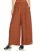 Eileen Fisher Wide-leg Silk Pants