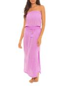 Soluna Goa Strapless Midi Dress Cover-up