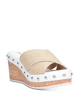 Donald Pliner Women's Idraa Cork Wedge Heel Sandals