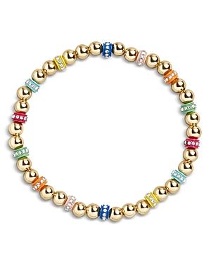 Baublebar Pisa Crystal & Color Beaded Stretch Bracelet