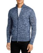 The Men's Store At Bloomingdale's Linen Melange Knit Regular Fit Full Zip Sweater - 100% Exclusive