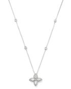 Bloomingdale's Diamond Marquis Flower Pendant Necklace In 14k White Gold - 100% Exclusive