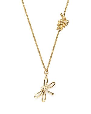 Temple St. Clair 18k Yellow Gold Tree Of Life Charm Necklace With Diamonds - 100% Exclusive