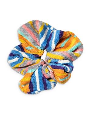 Lele Sadoughi Striped Terry Scrunchie