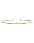 Zoe Lev 14k Yellow Gold Diamond Cuff Bracelet