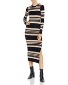 French Connection Sweeter Ribbed & Striped Sweater Dress