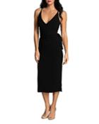 Dress The Population Kiara Bodycon Crepe Midi Dress