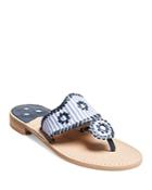 Jack Rogers Women's Accessories Striped Thong Sandals