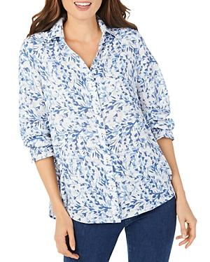 Foxcroft Caspian Cotton Printed Shirt