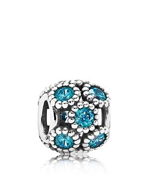 Pandora Charm - Sterling Silver & Cubic Zirconia Studded Lights, Moments Collection