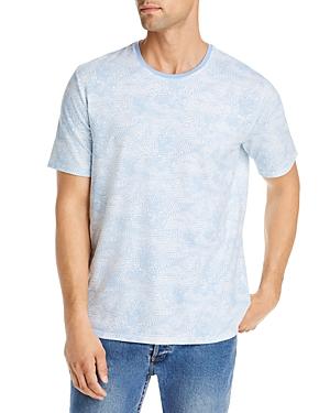 Hugo Boss Leaf Print Waffle Tee