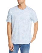 Hugo Boss Leaf Print Waffle Tee