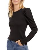 Splendid Ingrid Puff Shoulder Tee