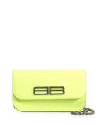 Balenciaga Gossip Leather Wallet On Chain