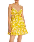 Aqua X Studio 189 Pineapple Cutout Mini Dress - 100% Exclusive