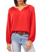 Vince Camuto Rumpled Peasant Blouse