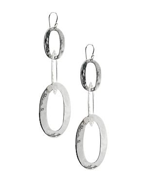 Ippolita Sterling Silver Classico Oval Link Drop Earrings