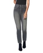 Joe's Jeans X Weworewhat The Danielle High-rise Vintage Straight Jeans In Gray