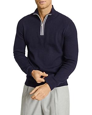 Reiss Gardener Half Zip Funnel Neck Sweater