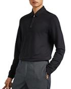 Ted Baker Mytype Long Sleeve Regular Fit Polo Shirt