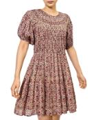 Ba & Sh Iris Printed Mini Dress
