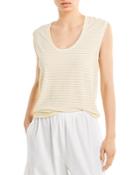 Vince Bengal Striped Scoop Neck Tank